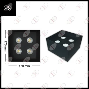 دارک‌لایت فریم چهار شعله کد 29 - ایران‌هیت‌سینک