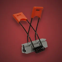 تصویری بند انگشتی از پایه دو فنره