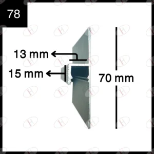 پروفیل لاین نوری کد 78