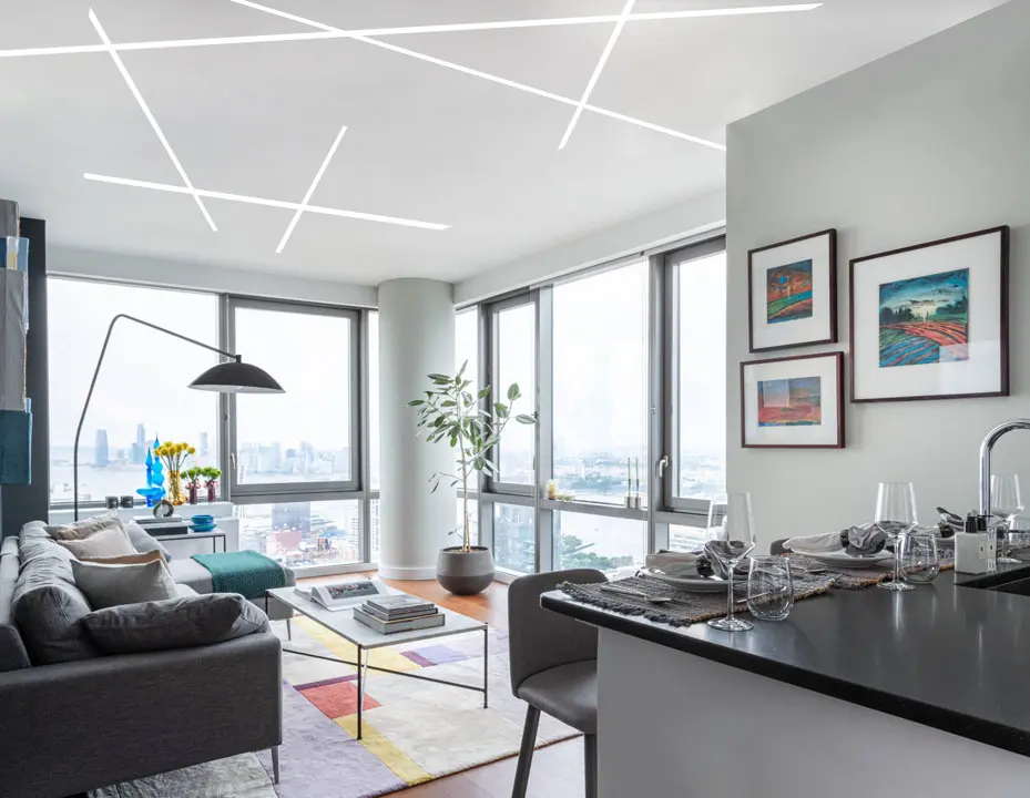 لاین نوری زاویه‌دار (Angular Light Line)