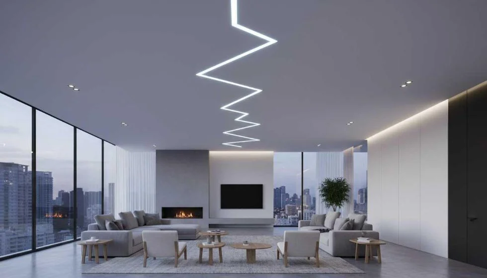 لاین نوری شکسته (Zigzag / Broken Line)