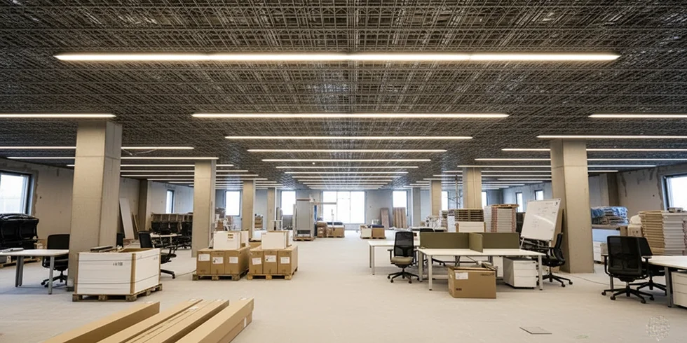 تصویری از نمونه اجرای لاین نوری در رابیتس