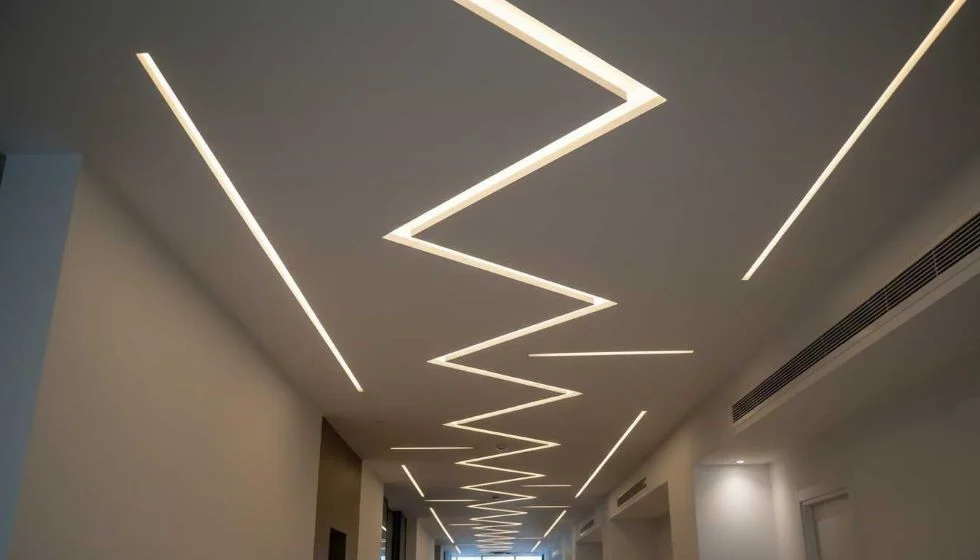 طرح زیگزاگی لاین نوری کناف