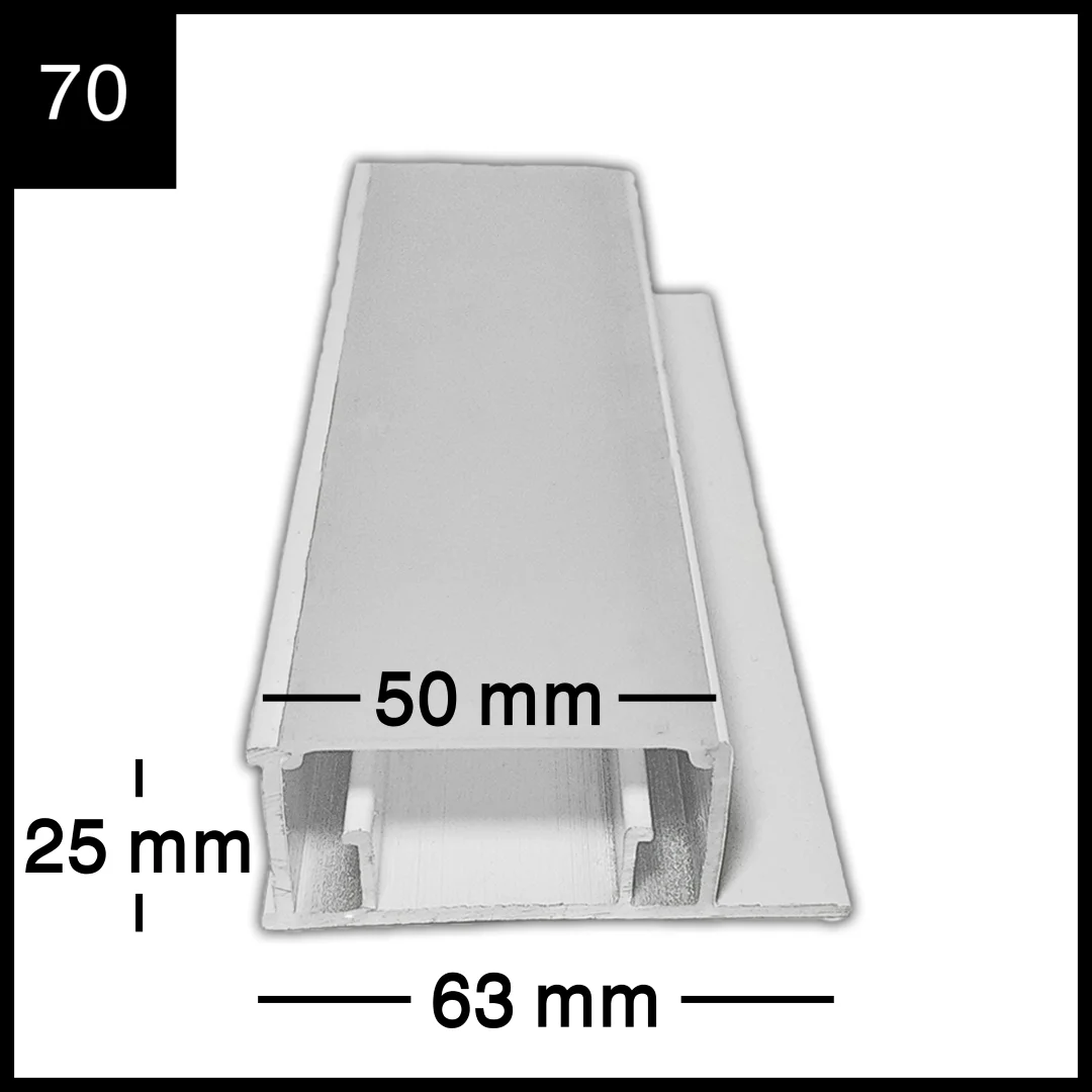 پروفیل لاین نوری کشسان کد 70